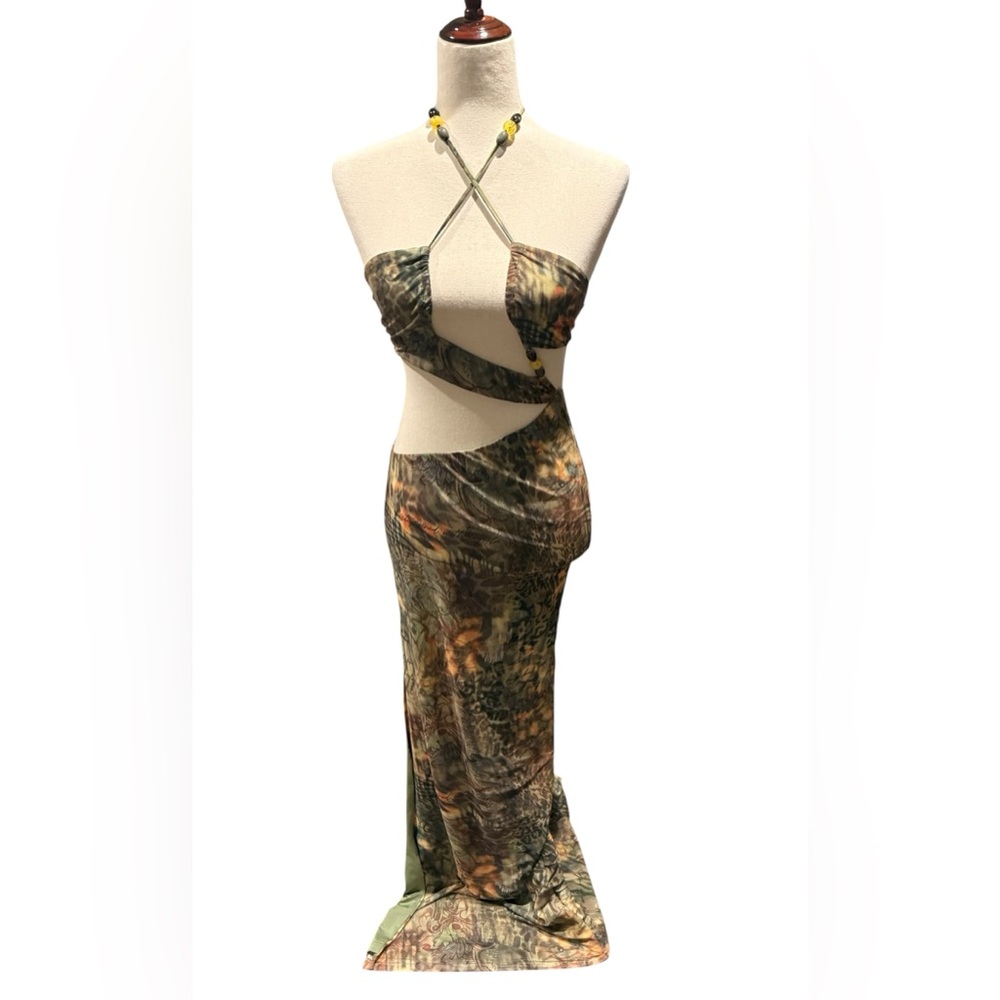 OUTCAST GEORGI MAXI DRESS FILAGREE SIZE SMALL NWT - Picture 5 of 10